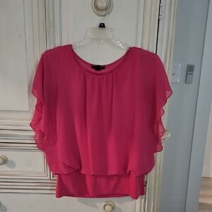 Style & Co. Vibrant Pink Blouse